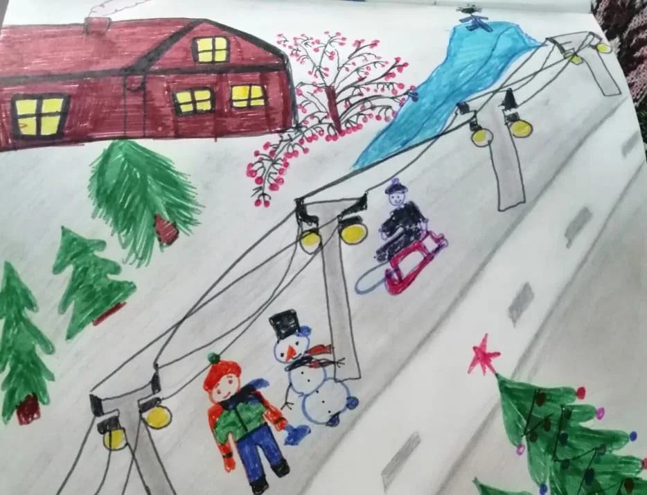 Конкурс рисунков "Весёлые каникулы"